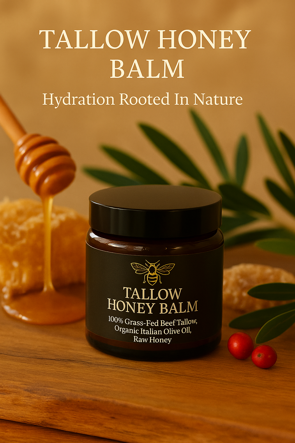 BeeNourish™  Moisturizing Tallow Balm